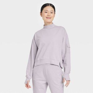 Women's French Terry Butter Wash Sweatshirt (S)